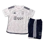 Kid's Ajax Away Jerseys Kit(Jersey+Shorts) 2023/24 - thejerseys