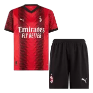 Men's AC Milan Home Jersey (Jersey+Shorts) Kit 2023/24 - Fans Version - thejerseys