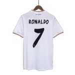 Real Madrid RONALDO #7 Home Retro Soccer Jersey 2013/14 - thejerseys