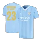 Men's Manchester City Home Soccer Jersey Champion Edition 2023/24 - Fans Version - thejerseys