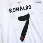 Real Madrid RONALDO #7 Home Retro Soccer Jersey 2013/14 - thejerseys