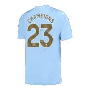 Manchester City Home Soccer Jersey 2023/24 Champion Edition - Player Version - thejerseys