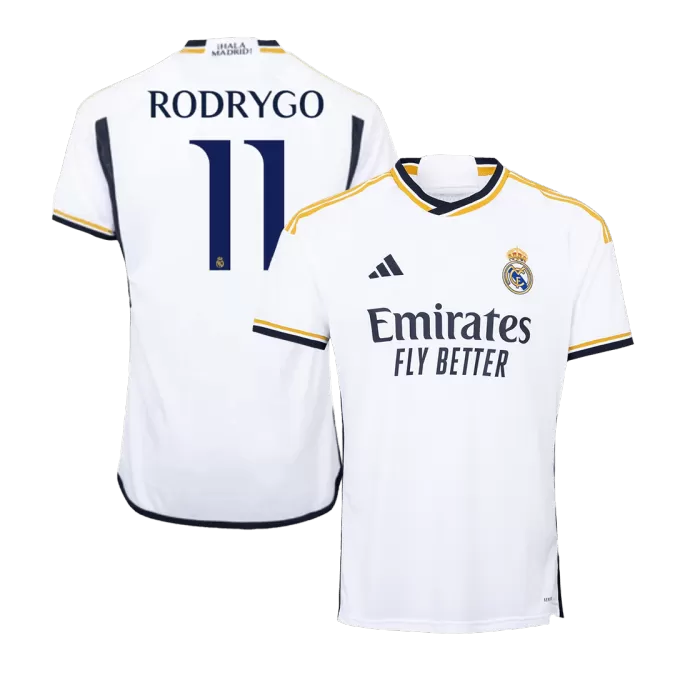 Men's Real Madrid RODRYGO #11 Home Soccer Jersey 2023/24 - thejerseys