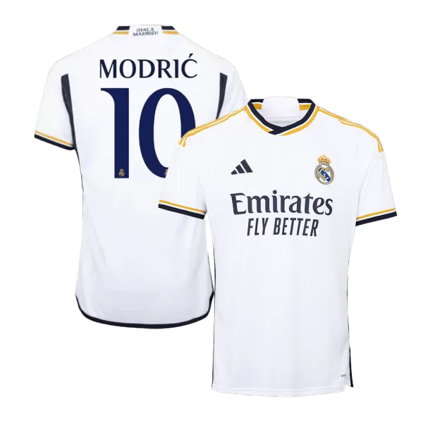 Men's Real Madrid MODRIĆ #10 Home Soccer Jersey 2023/24 - thejerseys