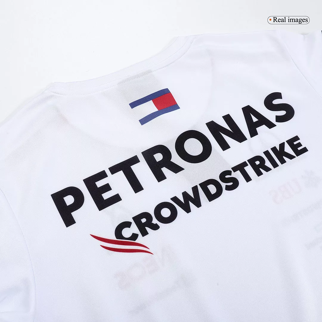 Mercedes AMG Petronas F1 Racing Team T-Shirt - White 2023 - thejerseys