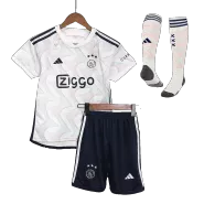Kid's Ajax Away Jerseys Full Kit 2023/24 - thejerseys