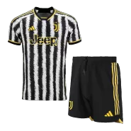 Men's Juventus Home Jersey (Jersey+Shorts) Kit 2023/24 - Player Version - thejerseys