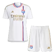 Men's Olympique Lyonnais Home Jersey (Jersey+Shorts) Kit 2023/24 - Fans Version - thejerseys