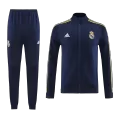 Real Madrid Navy Jacket Training Kit 2023/24 For Adults - thejerseys