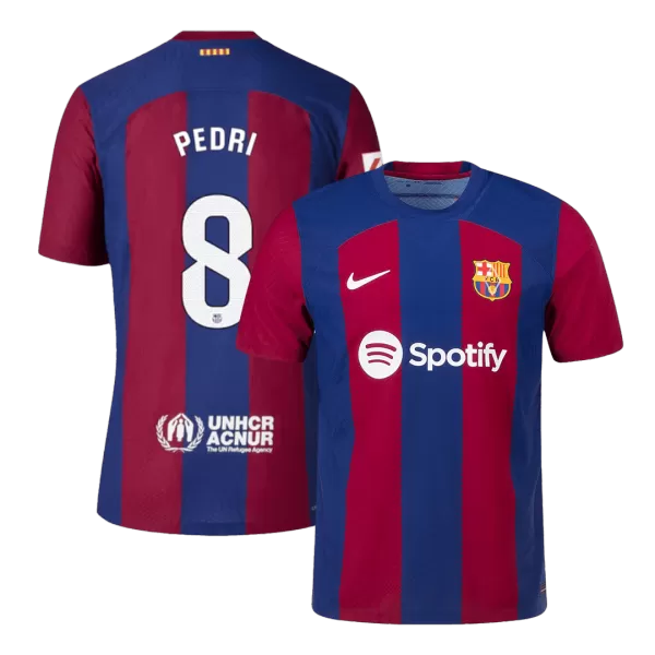 Barcelona PEDRI #8 Home Match Jersey 2023/24 - thejerseys