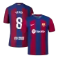 Barcelona PEDRI #8 Home Soccer Jersey 2023/24 - Player Version - thejerseys