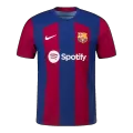 Barcelona O.DEMBÉLÉ #7 Home Soccer Jersey 2023/24 - Player Version - thejerseys