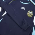 Argentina Away Retro Long Sleeve Soccer Jersey 2006 - thejerseys