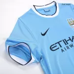 Manchester City Home Retro Soccer Jersey 2013/14 - thejerseys