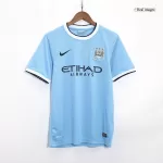 Manchester City Home Retro Soccer Jersey 2013/14 - thejerseys