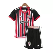 Kid's Sao Paulo FC Away Jerseys Kit(Jersey+Shorts) 2023/24 - thejerseys
