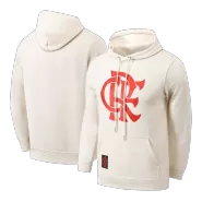 CR Flamengo Cream Hoodie Sweater 2023/24 Adults - thejerseys
