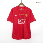 Manchester United Home Retro Soccer Jersey 2007/08 UCL Final - thejerseys