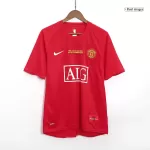 RONALDO #7 Classic Manchester United Home Jersey 2007/08 - UCL Final - thejerseys