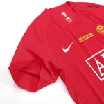 Manchester United Home Retro Soccer Jersey 2007/08 UCL Final - thejerseys