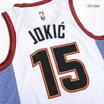Discount Denver Nuggets Nikola Jokic #15 White Swingman Jersey 22/23 - City Edition - thejerseys