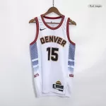 Discount Denver Nuggets Nikola Jokic #15 White Swingman Jersey 22/23 - City Edition - thejerseys