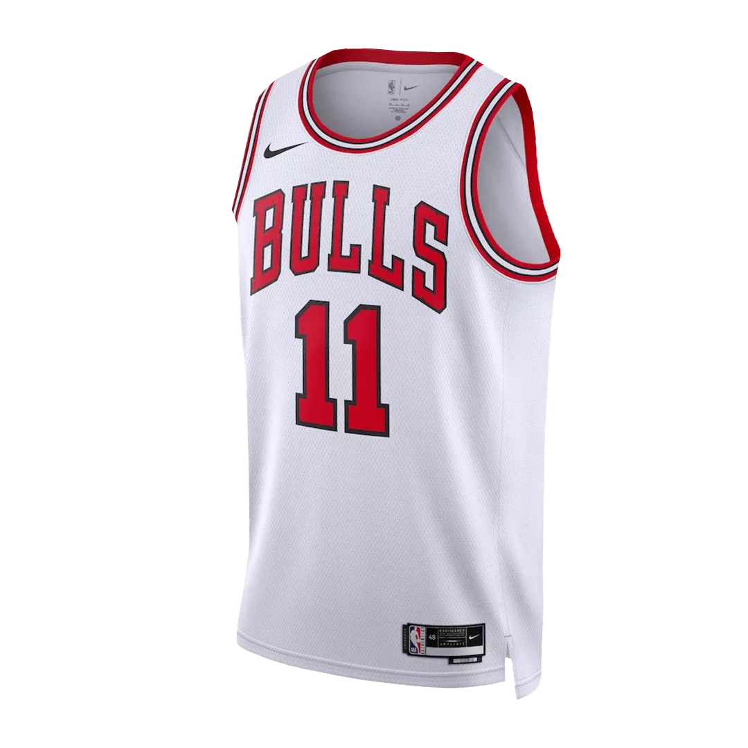 Men's Chicago Bulls DeMar DeRozan #11 White Swingman Jersey 2022/23 - Association Edition - thejerseys