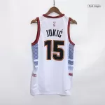Discount Denver Nuggets Nikola Jokic #15 White Swingman Jersey 22/23 - City Edition - thejerseys