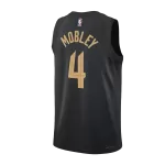 Men's Cleveland Cavaliers Evan Mobley #4 Black Swingman Jersey 2022/23 - Statement Edition - thejerseys