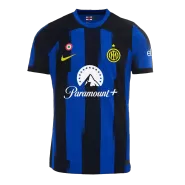 Inter Milan Home Soccer Jersey 2023/24 - Player Version - thejerseys