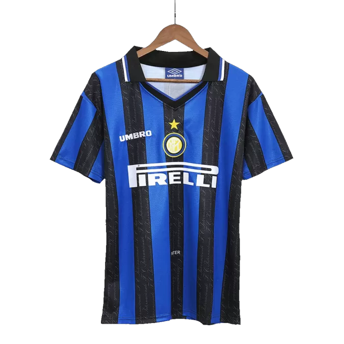 Inter Milan Home Retro Soccer Jersey 1997/98 - thejerseys