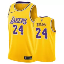 Youth Los Angeles Lakers Kobe Bryant #24 Gold Swingman Jersey 2021/22 - Icon Edition - thejerseys