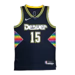 Jokic #15 Denver Nuggets Swingman Jersey Black 2021/22 - City Edition - thejerseys