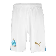 Marseille Home Soccer Shorts 2023/24 - thejerseys