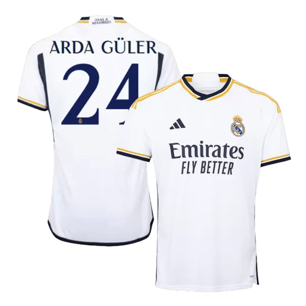 Men's Real Madrid ARDA GÜLER #24 Home Soccer Jersey 2023/24 - thejerseys