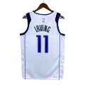 Men's Dallas Mavericks Irving #11 White Swingman Jersey 2022/23 - Association Edition - thejerseys