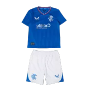 Kid's Glasgow Rangers Home Jerseys Kit(Jersey+Shorts) 2023/24 - thejerseys