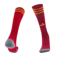 Kid's Roma Home Soccer Socks 2023/24 - thejerseys