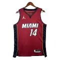 Men's Miami Heat Tyler Herro #14 Red Swingman Jersey 2022/23 - Statement Edition - thejerseys