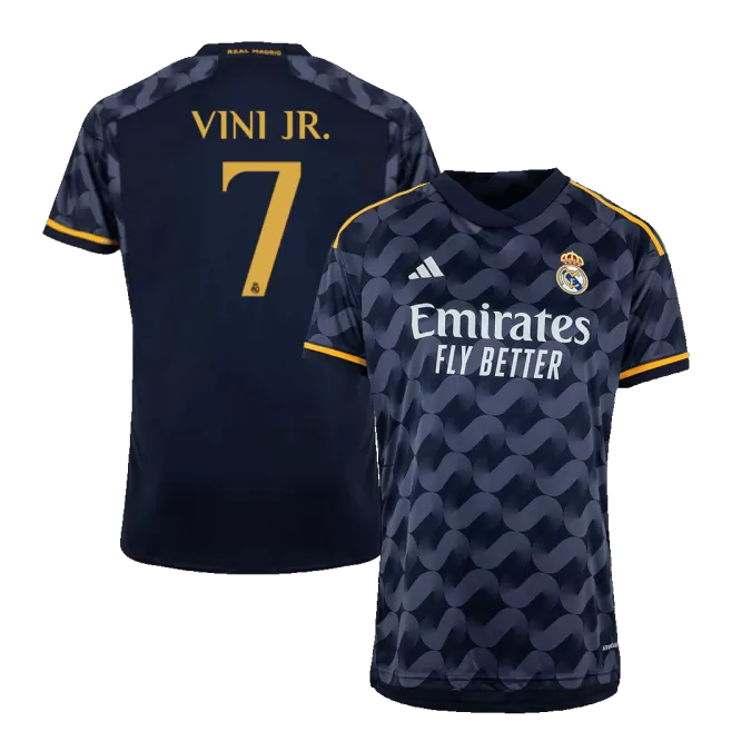 Men's Real Madrid VINI JR. #7 Away Soccer Jersey 2023/24 - thejerseys