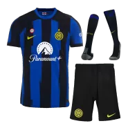 Men's Inter Milan Home Jersey Full Kit 2023/24 - Fans Version - thejerseys