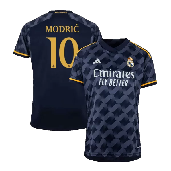 Men's Real Madrid MODRIĆ #10 Away Soccer Jersey 2023/24 - thejerseys