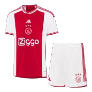 Men's Ajax Home Jersey (Jersey+Shorts) Kit 2023/24 - Fans Version - thejerseys