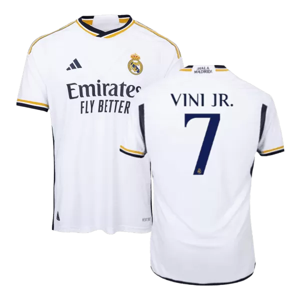 Real Madrid VINI JR. #7 Home Match Jersey 2023/24 - thejerseys