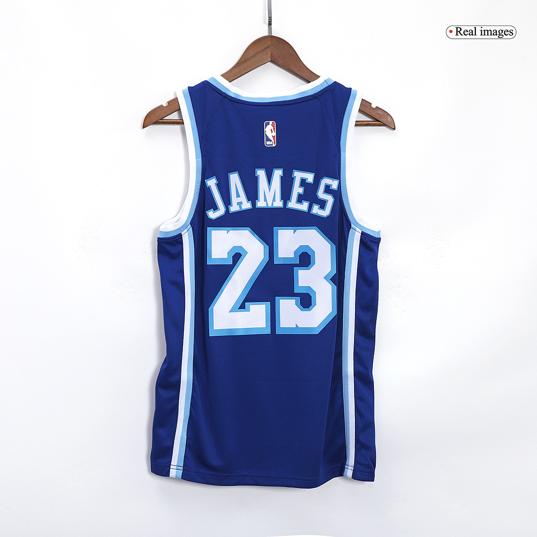 Cleveland Cavaliers #23 LeBron James 2009 Blue Swingman Throwback Jersey on  sale,for Cheap,wholesale from China
