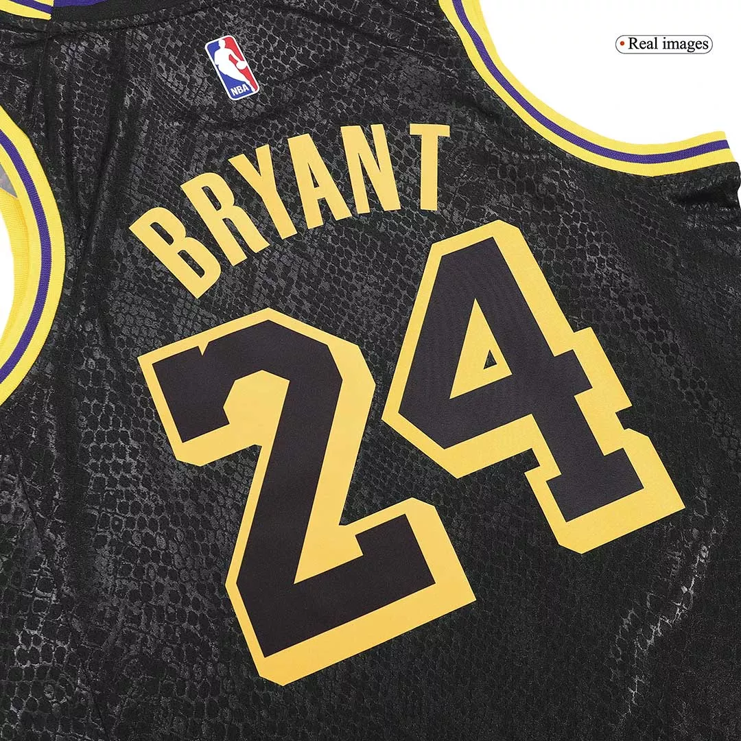 Men's Los Angeles Lakers Bryant #8 Black Swingman Jersey - thejerseys