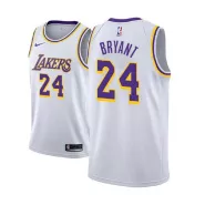 Youth Los Angeles Lakers Kobe Bryant #24 White Swingman Jersey - Association Edition - thejerseys