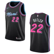 Youth Miami Heat Jimmy Butler #22 Black Swingman Jersey 2020 - City Edition - thejerseys