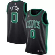Youth Boston Celtics Jayson Tatum #0 Jordan Black Swingman Jersey - Statement Edition - thejerseys
