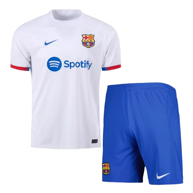Men's Barcelona Away Jersey (Jersey+Shorts) Kit 2023/24 - Fans Version - thejerseys